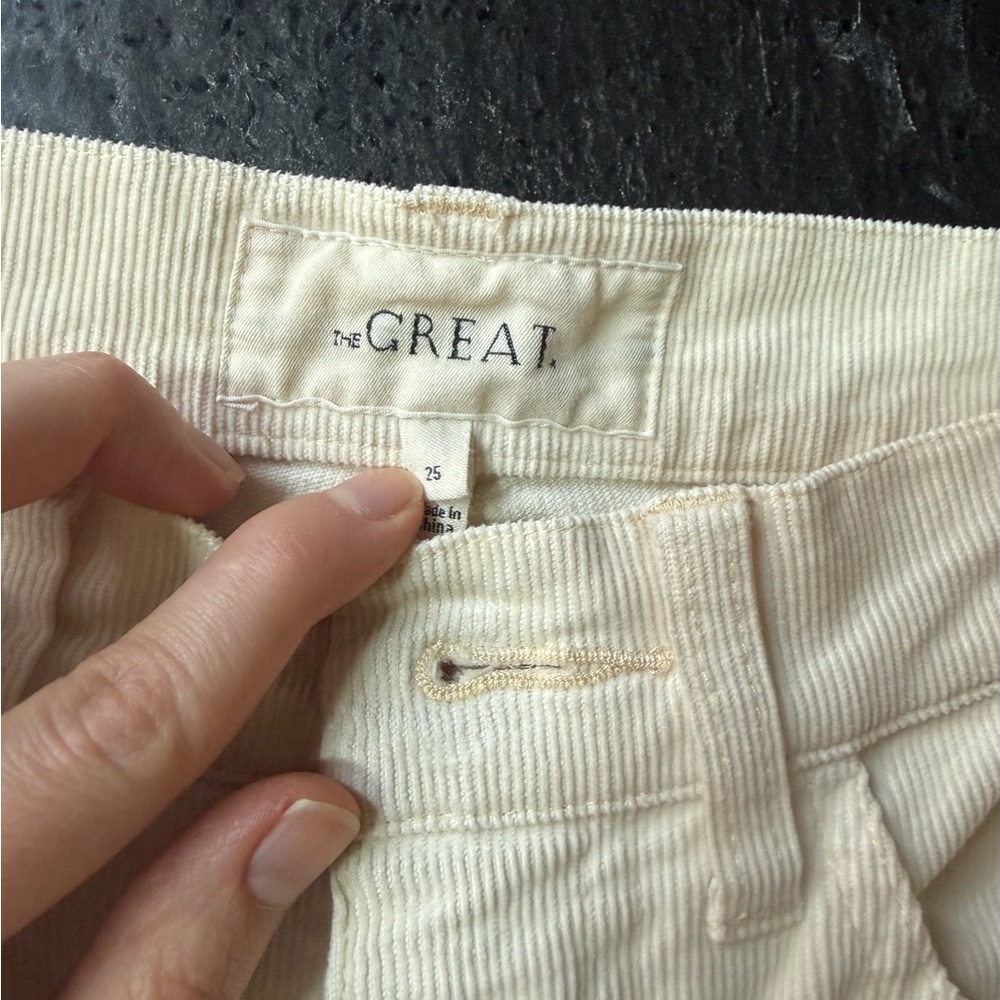 THE GREAT. Corduroy Pants